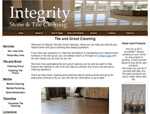 Tablet Screenshot of integrity-tile-and-grout-cleaning.com